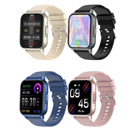 HOMBOTI Smart Watch, Ultra-Clear Screen Activity Trackers Smartwatch for Men Women, Multiple Motion Modes with Answer Make Calls, IP67 Waterproof for Gift