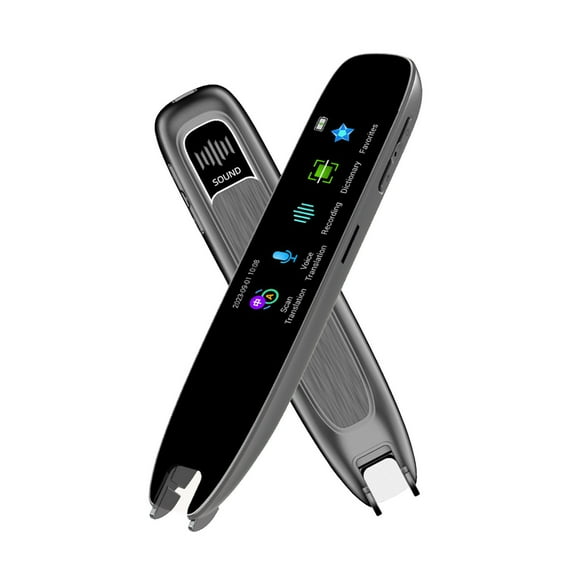 HOMBOTI Translation Pen for Kids Adults 112 Language Translator Pen Reader Pen Translation Scanner Dictionary Pen with Voice & Camera Translators for Dyslexia