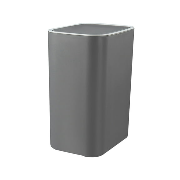 HOMBOTI Trash Can Clearance Plastic Motion Sensor Garbage Can Large Capacity Trash Can for Bedroom/Bathroom/Office