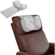 HOMBYS  Neck Pillows for Recliners with Pocket,Headrest Cushion for Neck Pain Relief and Cervical Support,Recliner Head Pillow for Side Sleeping at Home, Office