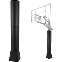 HOMBYS Square Basketball Pole Padding for Training, Heavy Duty Basketball Return Attachment, Waterproof Durable Protection Pad