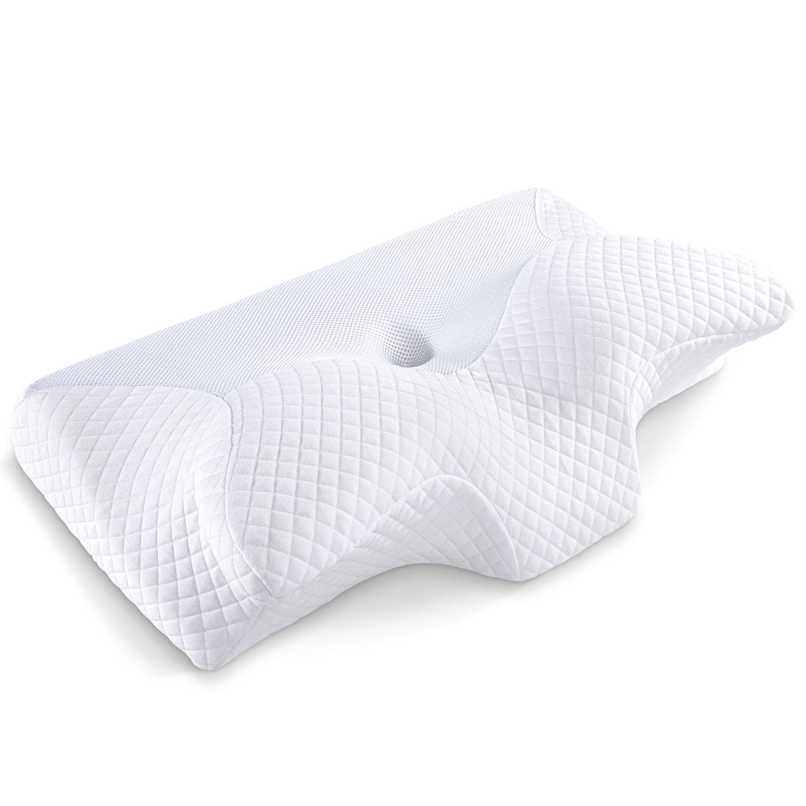 Home-Complete Cervical Neck Pillow Firm Memory Foam Standard Pillow  HT-PILLOW1 - The Home Depot