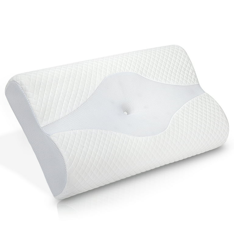 birola Posture Pillows for Sleeping,Cervical Pillow for Neck Pain Pressure  Relief,,Back Sleeper and Stomach Sleeper