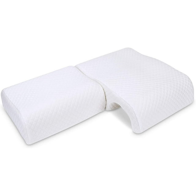 HOMCA Memory Foam Pillow for Couples, Adjustable, Pain Relief, Anti