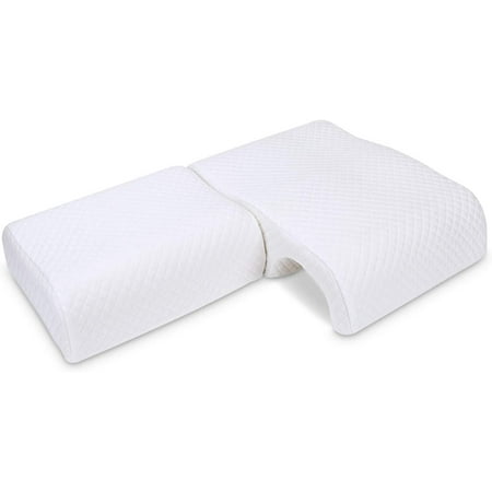 HOMCA Memory Foam Sleeping Pillow for Adult Couples,Relieve Neck Pain, Adjustable Cube Cuddle Pillow Anti Pressure Arm Pillow for Back Sleeper and Side Sleepers