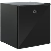 HOMCOM 1.1Cu.Ft Mini Freezer w/ Reversible Door for Home Office