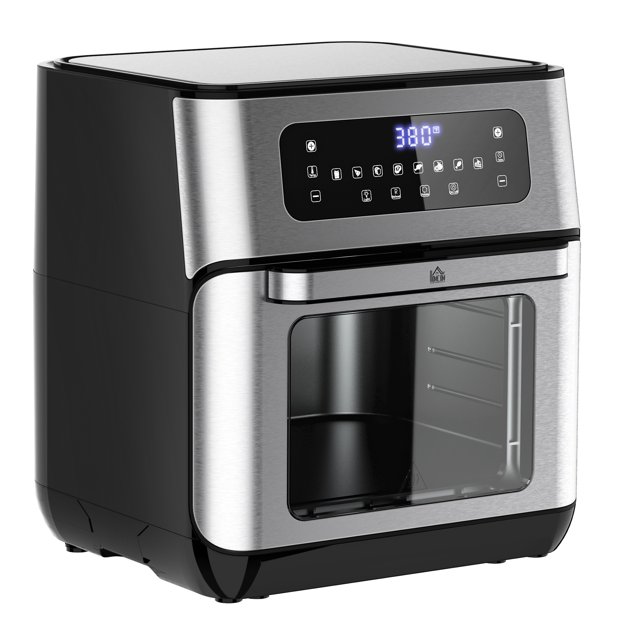 10.5 Quart Air Fryer Oven with 8 Preset Cooking Menus, 1500W Air