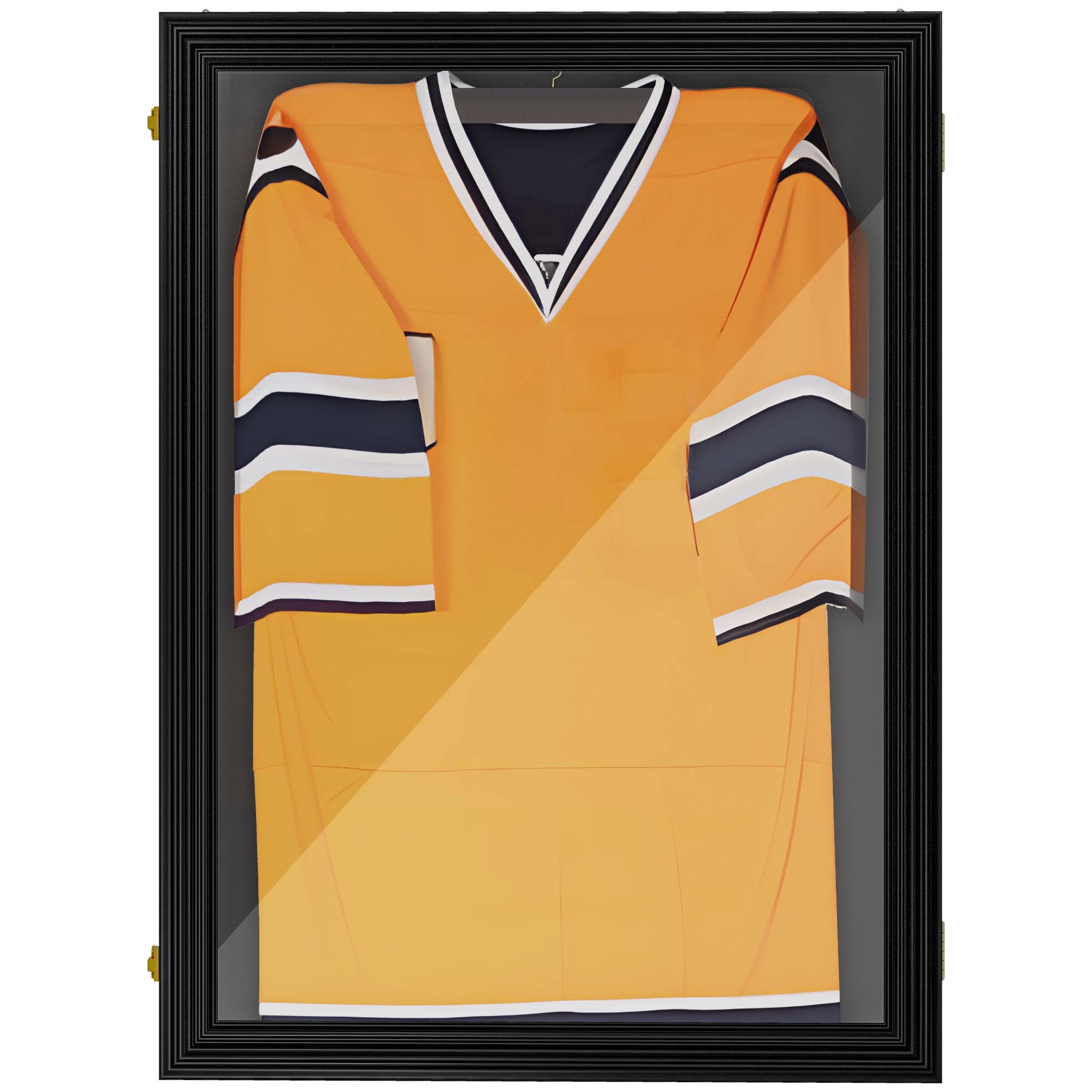 HOMCOM 24" x 32" Jersey Frame Display Case, UV-Resistant Shadow Box, 2 ...
