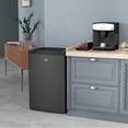 thumbnail image 1 of HOMCOM 3 Cu Ft Mini Freezer, Reversible Door, Under Counter Freezer, Black, 1 of 10