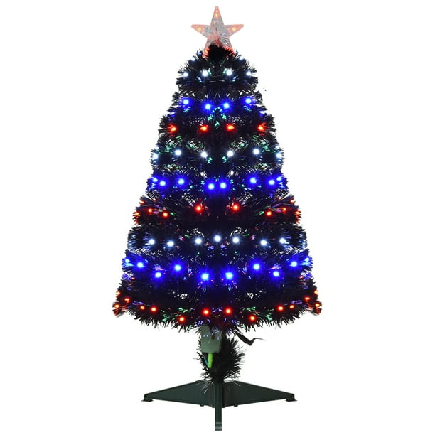 3ft Tall PreLit Douglas Fir Artificial Christmas Tree with