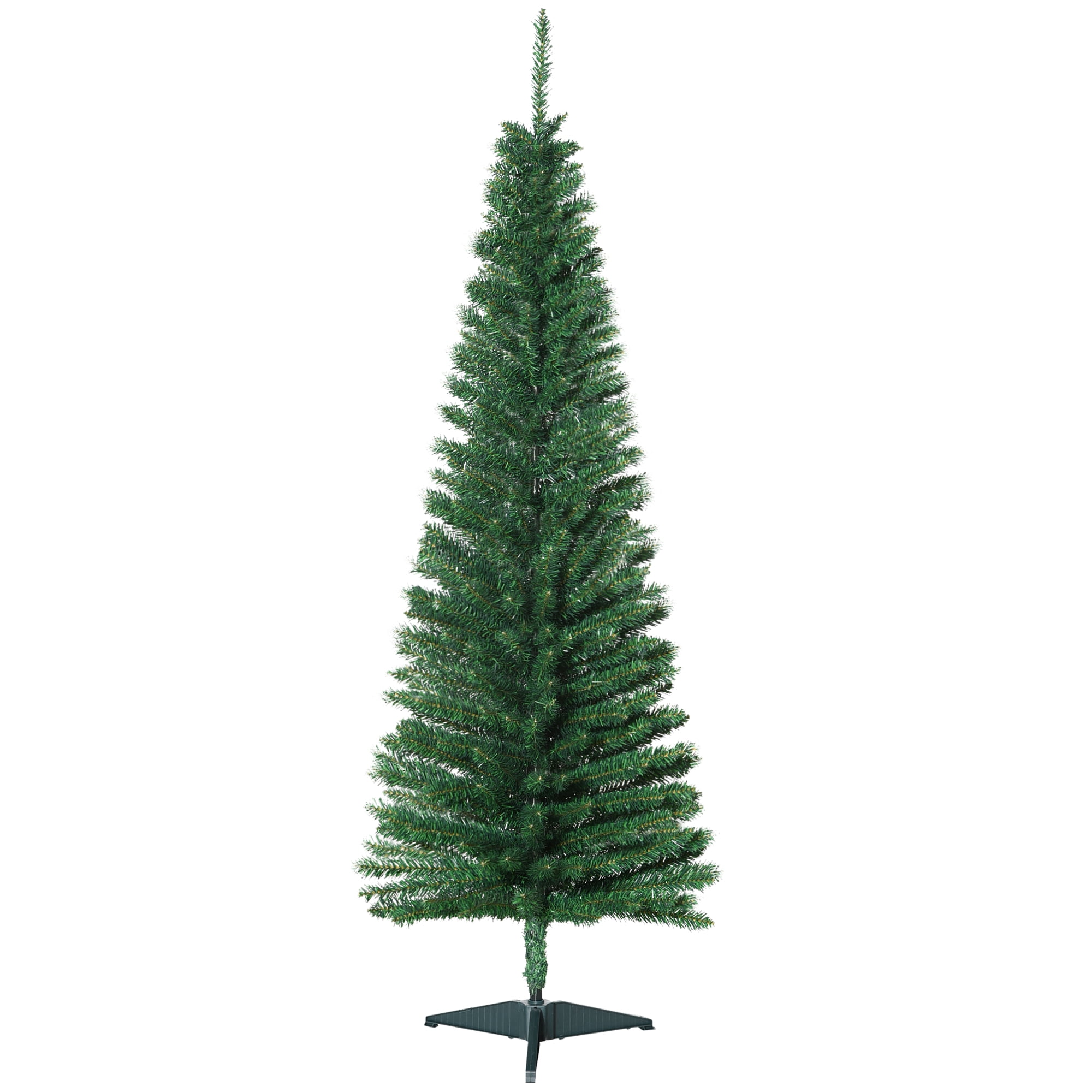 5' Artificial Pencil Christmas Tree, Slim Xmas Tree with 294