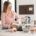 thumbnail image 1 of HOMCOM 5-in-1 Electric Hand Mixer, Handheld Mixer with Measuring Cup, 300W Immersion Blender with 5+1P Speeds, Dough Hooks, Chopper, Whisk and Mixers for Meat, Fruit, Mashed Potato and Milkshake, 1 of 9