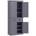 thumbnail image 1 of HOMCOM 72" Kitchen Pantry Cabinet Cupboard with Doors, Navy Blue, 1 of 8