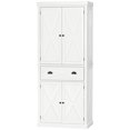 thumbnail image 1 of HOMCOM 72" Kitchen Pantry Storage Cabinet, Traditional Freestanding Cupboard, 1 of 9
