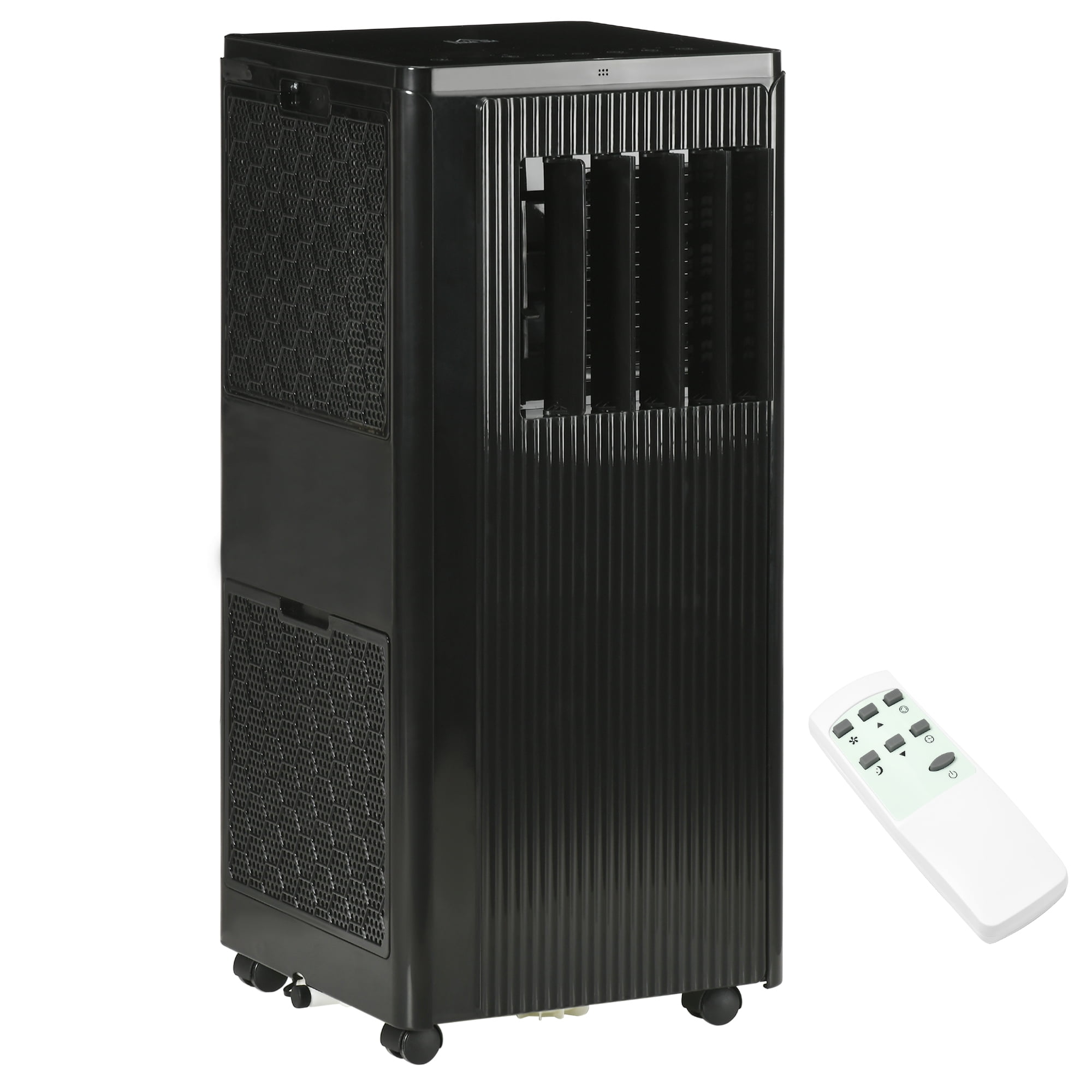 8000/6500BTU Smart Portable Air Conditioner for 344Sq.Ft, Black