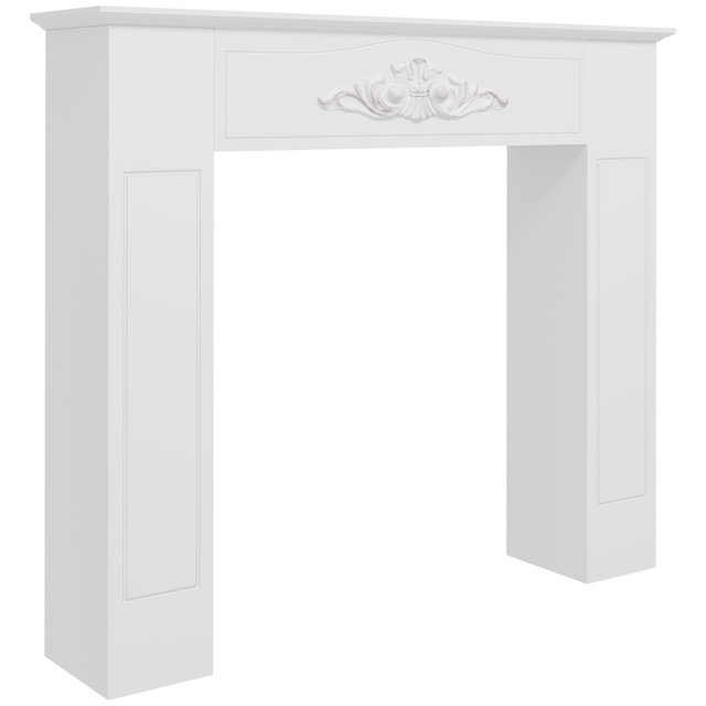Freestanding Wood Mantel Surround for Electric Fireplace Stove