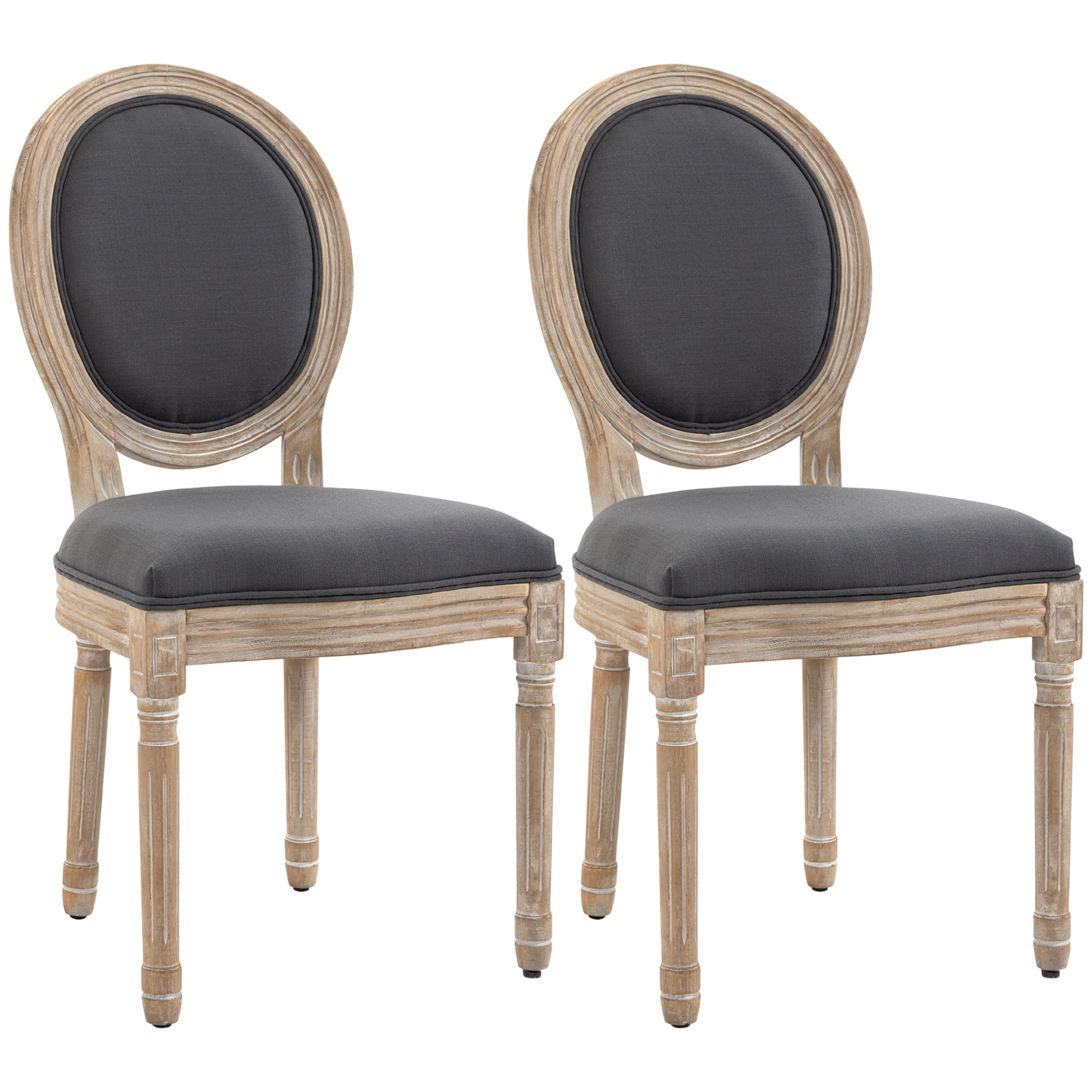 Amazon Colamy Welzona Upholstered Dining Chairs Set Of 4, Button