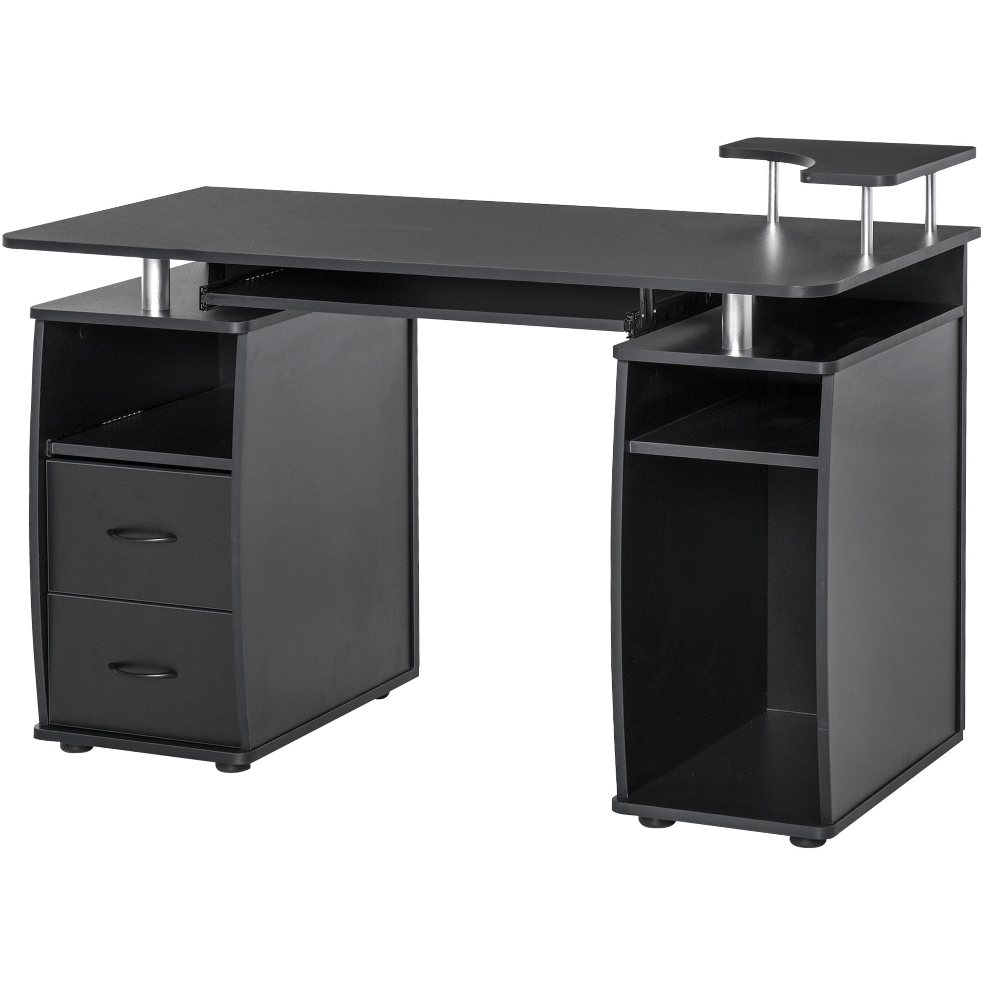 https://i5.walmartimages.com/seo/HOMCOM-Multi-Function-Computer-Desk-Home-Office-Workstation-with-Keyboard-Tray-Elevated-Shelf-Sliding-Scanner-Shelf-and-CPU-Stand-Black_1895f032-7492-425d-8fd8-6c361b897035.daded0d98794dc2aad0441dd878848ae.jpeg