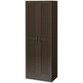 thumbnail image 1 of HOMCOM Storage Cabinet, Adjustable Shelves, Pantry Cupboard, Coffee, 1 of 8