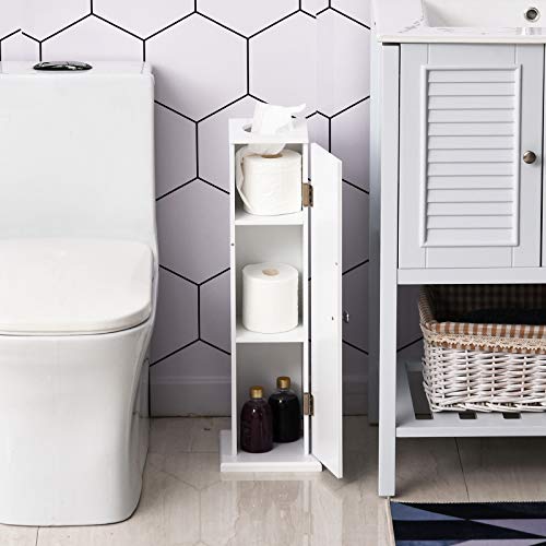 Toilet Paper Small Bathroom Corner Floor with