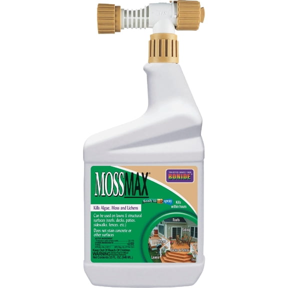 Home-APP MossMax Moss Control Weed Killer Liquid - Garden Lawn Maintenance Residential Use, Standard Application