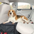 thumbnail image 1 of HOME DISTRICT PET Rear Car Seat Gap Filler Back Seat Extender for Dogs with Storage, Side Pocket - Backseat Bridge for Dogs up to 100 Pounds - Black, 1 of 7