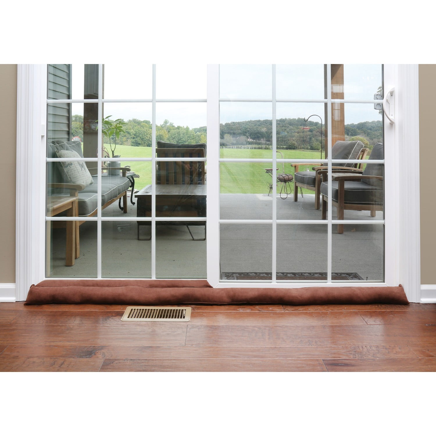 HOME DISTRICT Sliding Door Draft Stopper Glass Door Draft Blocker