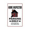 thumbnail image 1 of HOME INSPECTOR Parking Decal inspection real estate broker house | Indoor/Outdoor | 7" Tall, 1 of 4