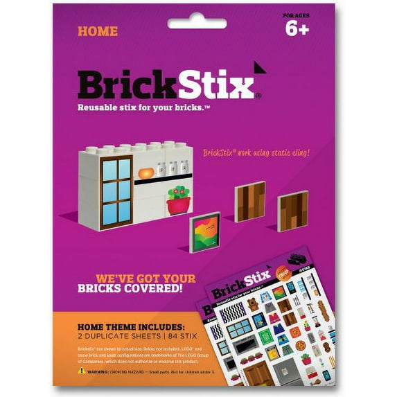 HOME - Reusable Stickers for your Bricks