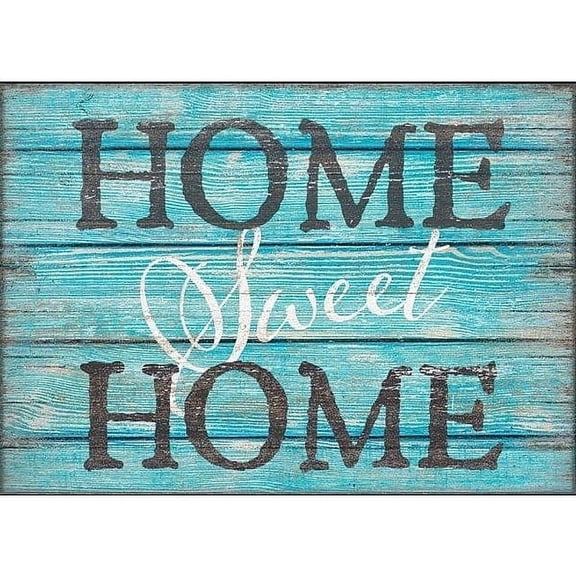 HOME SWEET HOME Box 14x11 Sign by Sixtrees