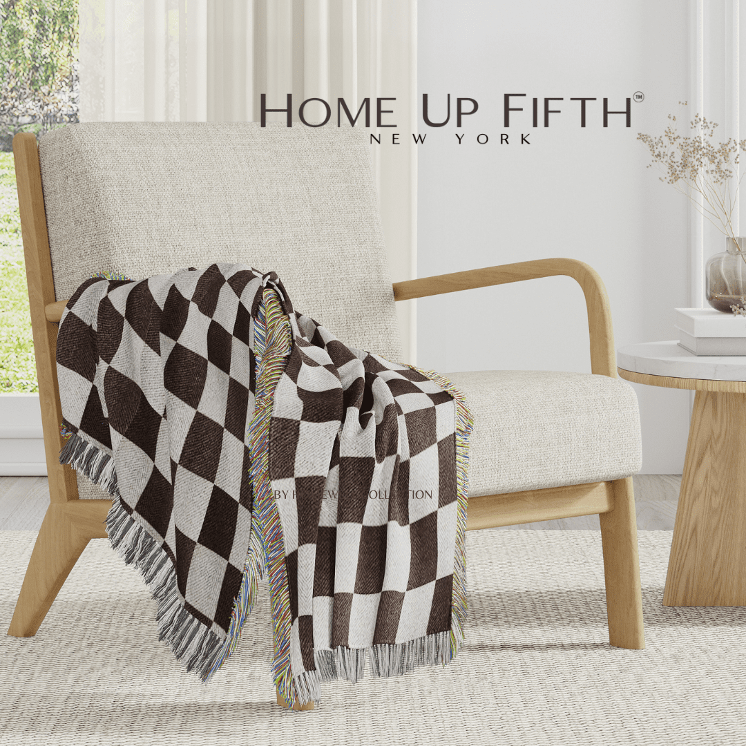 Checkered throws hotsell