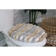 thumbnail image 1 of HOME WEAVERS INC Toilet Lid Cover, Machine Wash Seat Covers, 18x18, Linen, 1 of 9