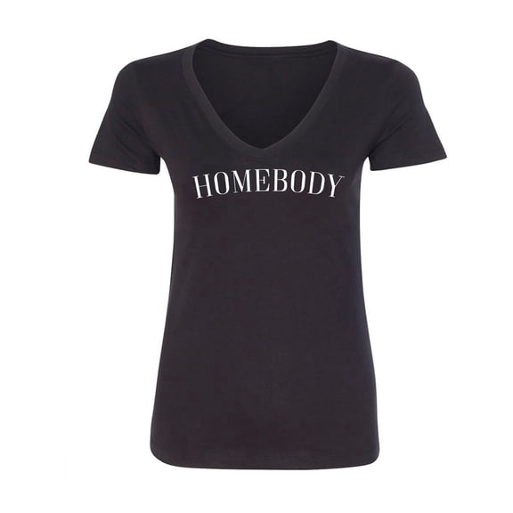 HOMEBODY Womens V-Neck T-Shirt