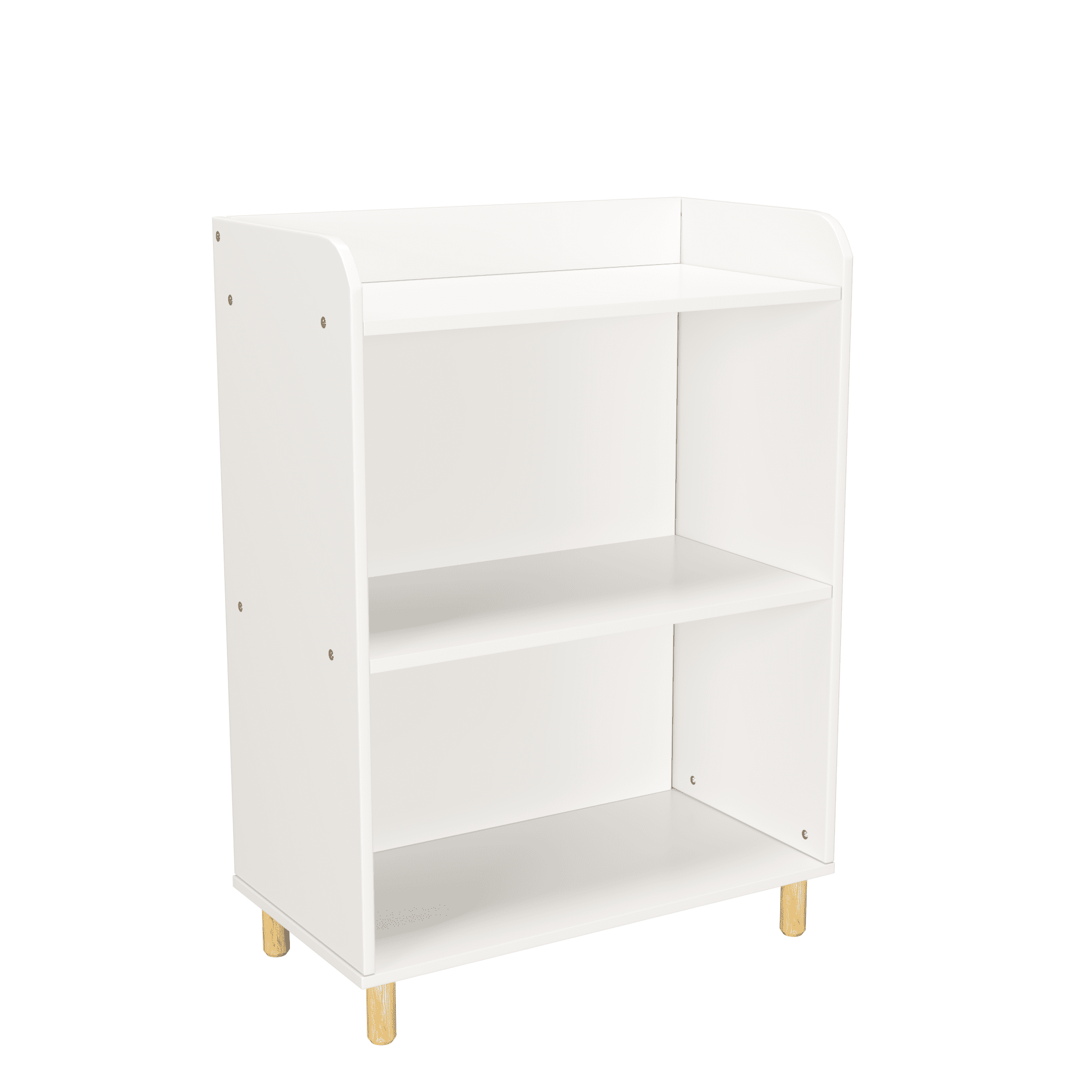 HOMEBYTE Kids 3Tier Bookcase, Children's Book Display, Bookshelf Toy