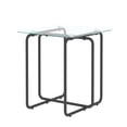 thumbnail image 1 of HOMEBYTE Modern Tempered Glass Coffee Table End Table Side Table for Living Room,bedroom, Transparent, 1 of 9