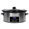 HOMECOOKIN 7Quart Programmable Slow Cooker with Keep Warm Setting