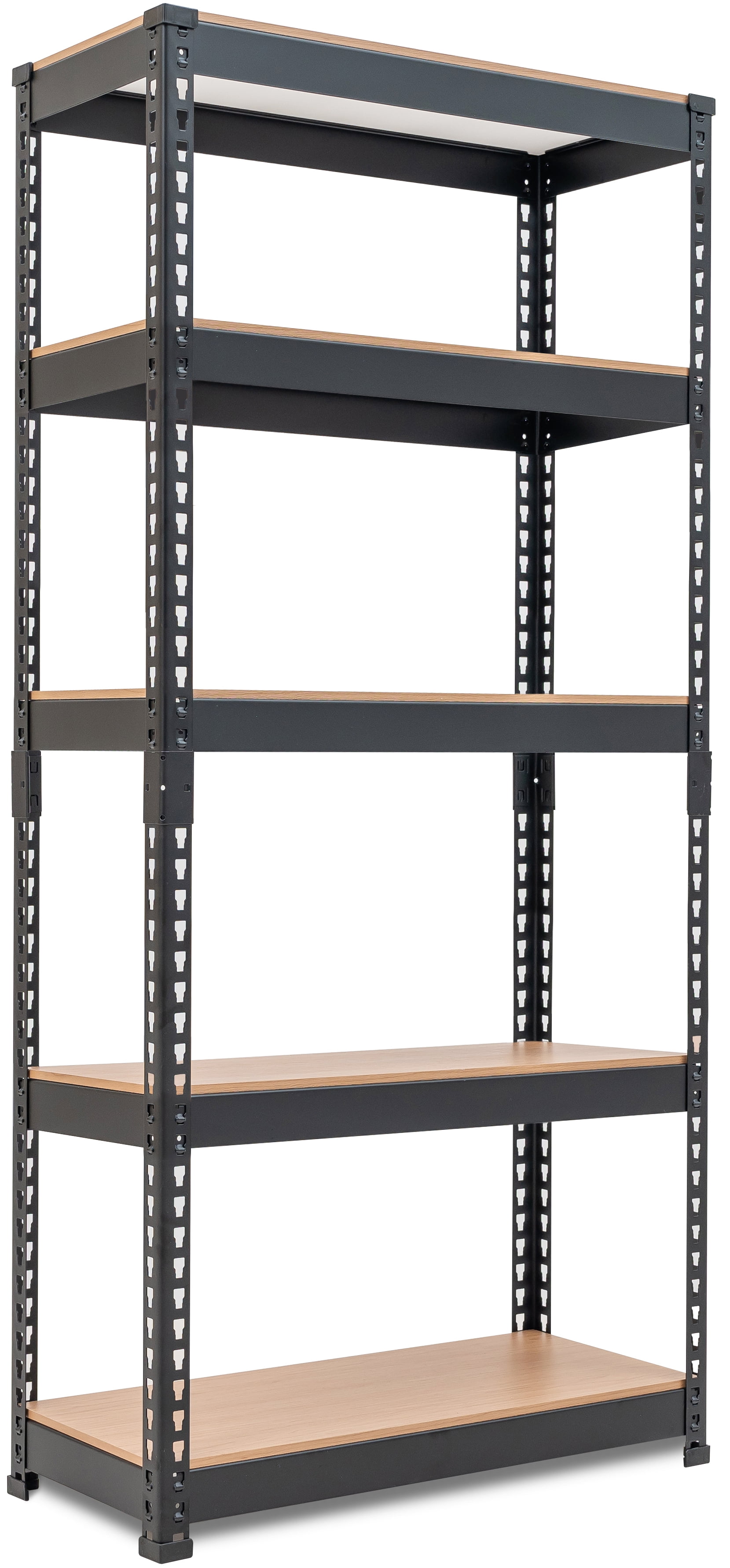 HOMEDANT Korean Thicker Board Steel Storage Shelves 28"W x 12.3"D x 59.