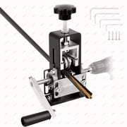 HOMEFISH Manual Wire Stripper Machine, Powered Wire Stripper with Drill Drive, Manual Wire Stripping Tool for 0.06-1 Inch Scrap Copper Wire Recycling, Efficiency Stripping Tool for Electricians & DIY