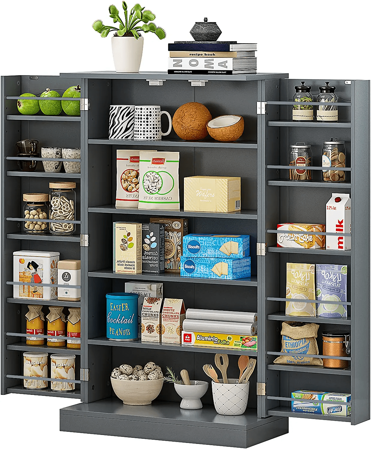 https://i5.walmartimages.com/seo/HOMEFORT-41-Farmhouse-Kitchen-Pantry-Storage-Cabinet-with-Doors-and-Adjustable-Shelves-for-Kitchen-Living-Room-and-Dinning-Room-in-Grey_fd307731-7b77-45f4-bf71-e55ead3e402b.89a8ac146191181a7e59c12d2f7b7242.png