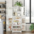 HOMEFORT 64" Kitchen Pantry Modern Tall with MDF board