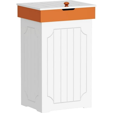 Double Tilt Out Trash Cabinet With Power Outlet, 10 Gallon Trash 