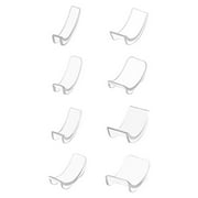 HOMEGEEK Invisible R-ing Size Adjuster R-ing Sizer Spacer Guard 8 Sizes for Loose R-ings Portable