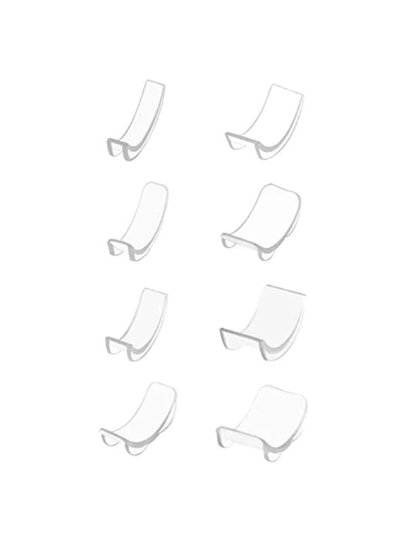 HOMEGEEK Invisible R-ing Size Adjuster R-ing Sizer Spacer Guard 8 Sizes for Loose R-ings Portable