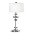 thumbnail image 1 of HOMEGLAM Mercury 30"H Metal Table Lamp, Modern Table Lamp - Brushed Nickel, 1 of 2