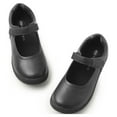 thumbnail image 1 of HOMEHOT Girl's School Uniform Shoes Strap Dress Mary Jane Flats Black Size 2 Famale Kids, 1 of 6
