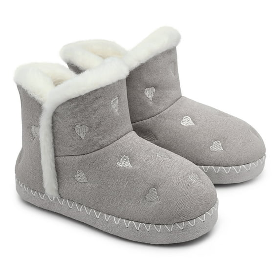 HOMEHOT Girls Bootie Slippers