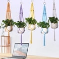 thumbnail image 1 of HOMEIORA 1 Pack Macrame Plant Hanger Indoor Hanging Planter for Plants Holder, Hanging Pot Holder Macrame Decorative Flower Pot Holder for Indoor Outdoor Boho Home Décor, 1 of 5
