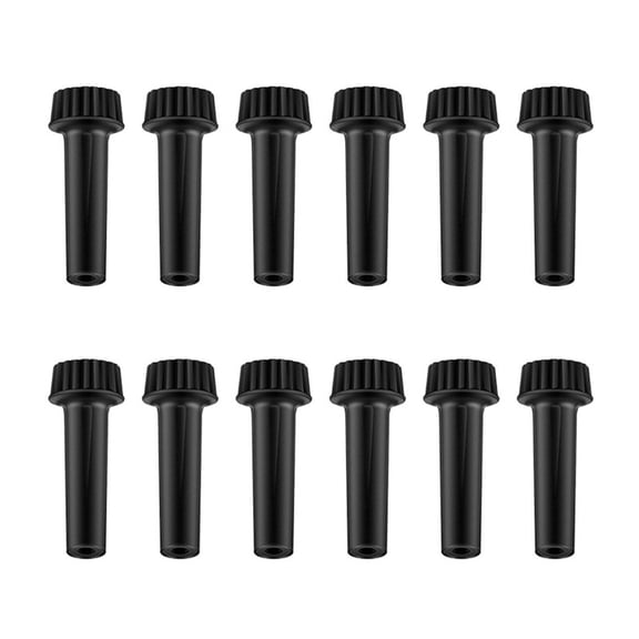 HOMEIORA 12 Packs Standard Lamp Switch Replacement, Light Lamp Turn On / Off Switch Knobs Replacement (35 mm Length)