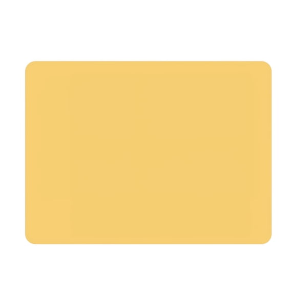 HOMEIORA 1pc Silicone Mats for Kitchen Counter, Silicone Baking Mat, Waterproof Silicone Craft Mat for Kitchen Island, 15.7"x11.8", Yellow
