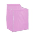 thumbnail image 1 of HOMEIORA 1pc Washer and Dryer Covers, Top Load Washing Machine Cover Laundry Dryer Protect Cover Dustproof Waterproof Zipper Design for Easy Use, Pink, 1 of 5